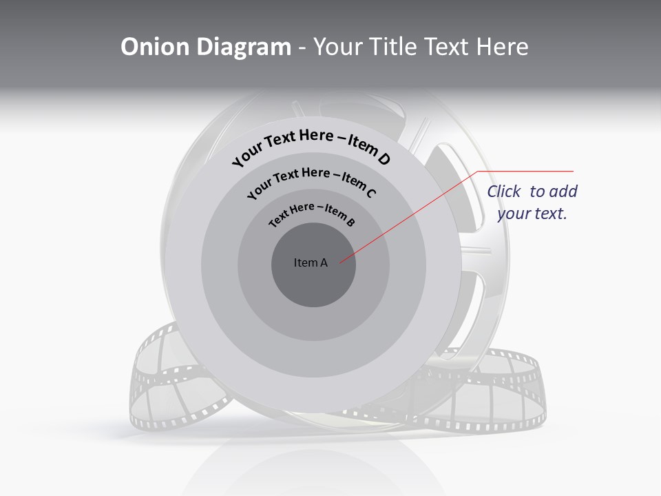 Spool Render Reel PowerPoint Template