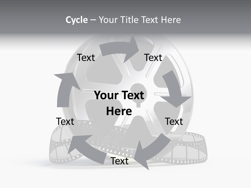 Spool Render Reel PowerPoint Template