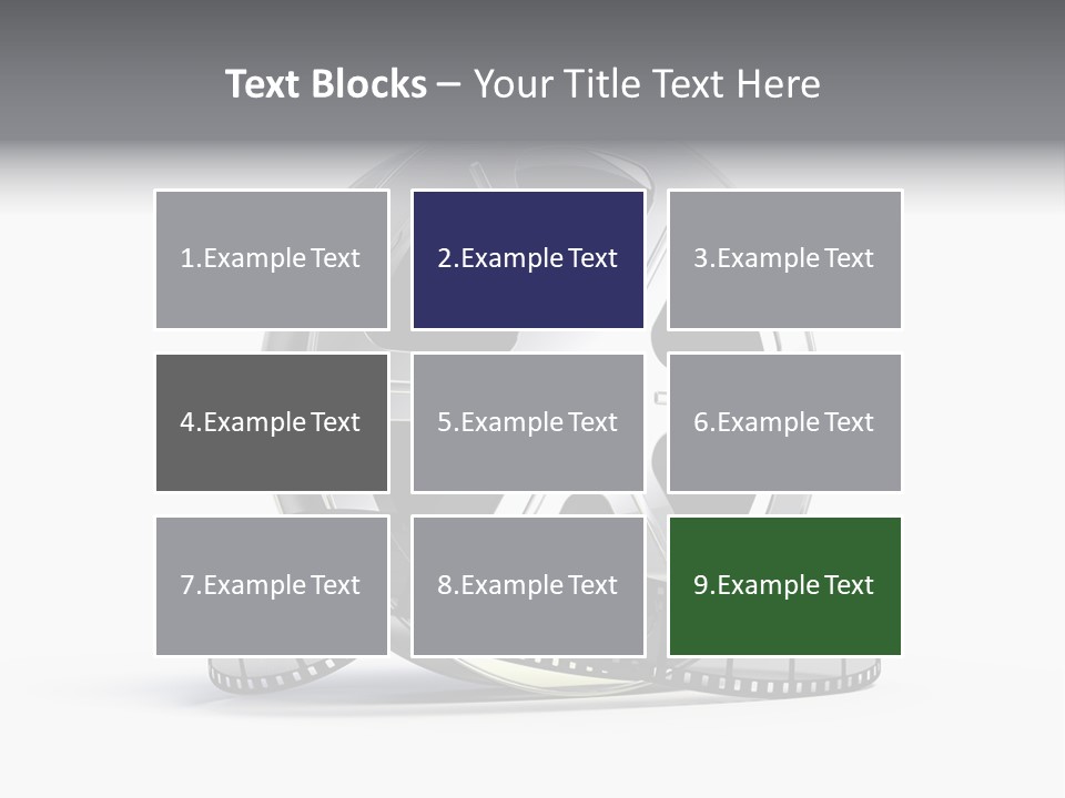 Spool Render Reel PowerPoint Template