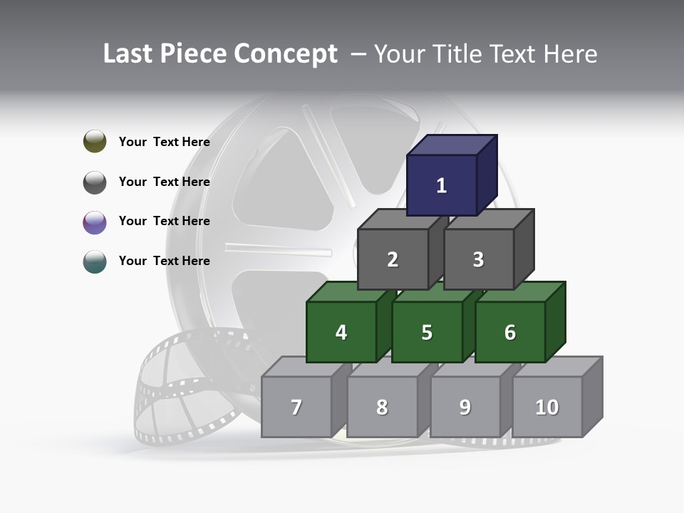 Spool Render Reel PowerPoint Template