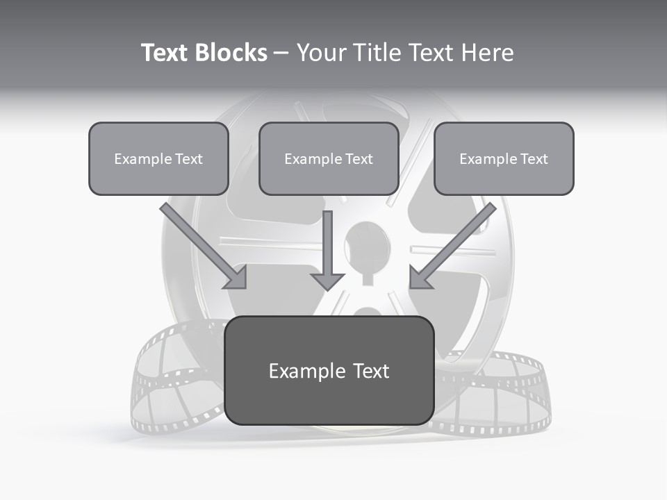 Spool Render Reel PowerPoint Template