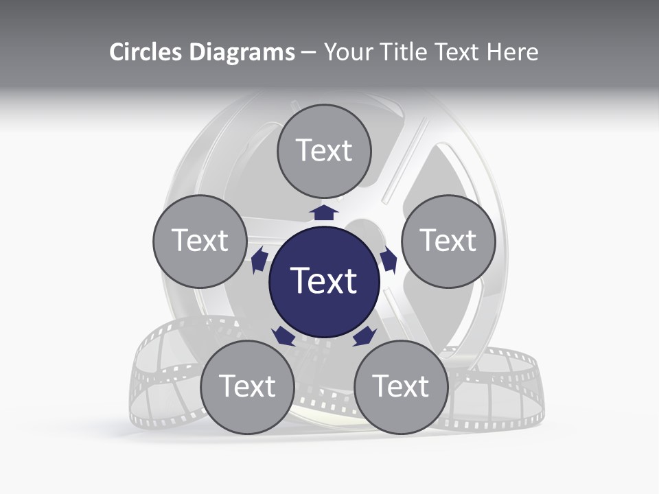 Spool Render Reel PowerPoint Template