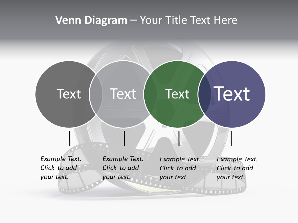 Spool Render Reel PowerPoint Template