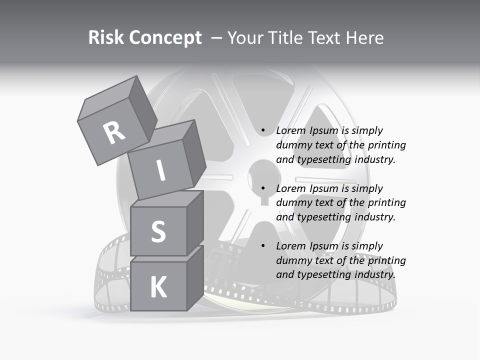 Spool Render Reel PowerPoint Template