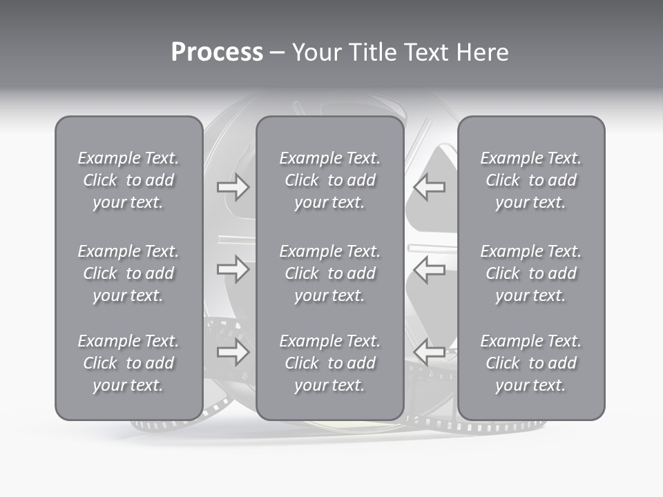 Spool Render Reel PowerPoint Template