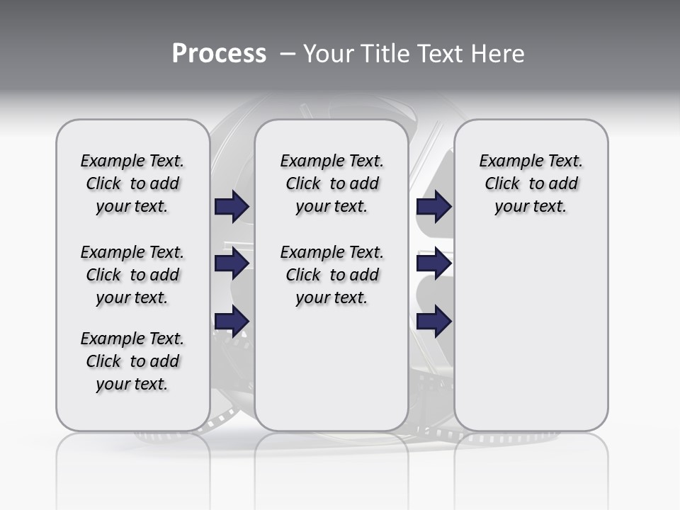 Spool Render Reel PowerPoint Template