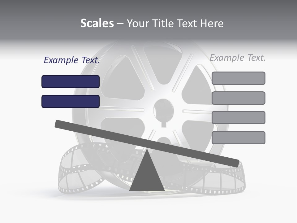 Spool Render Reel PowerPoint Template