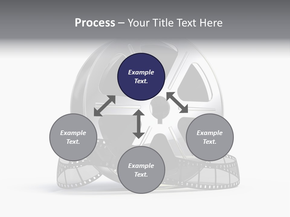 Spool Render Reel PowerPoint Template