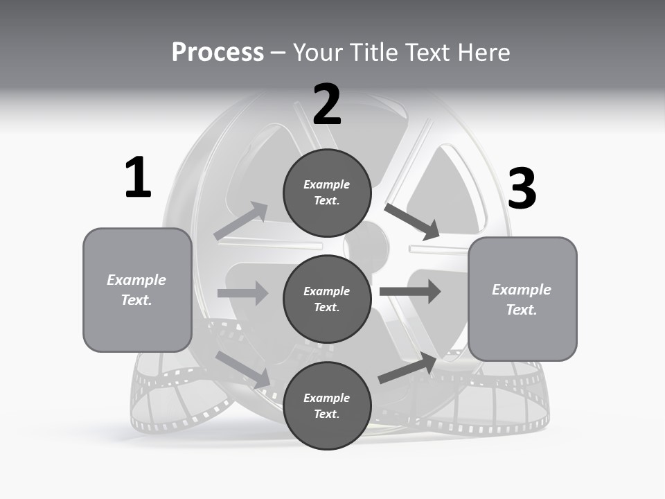 Spool Render Reel PowerPoint Template