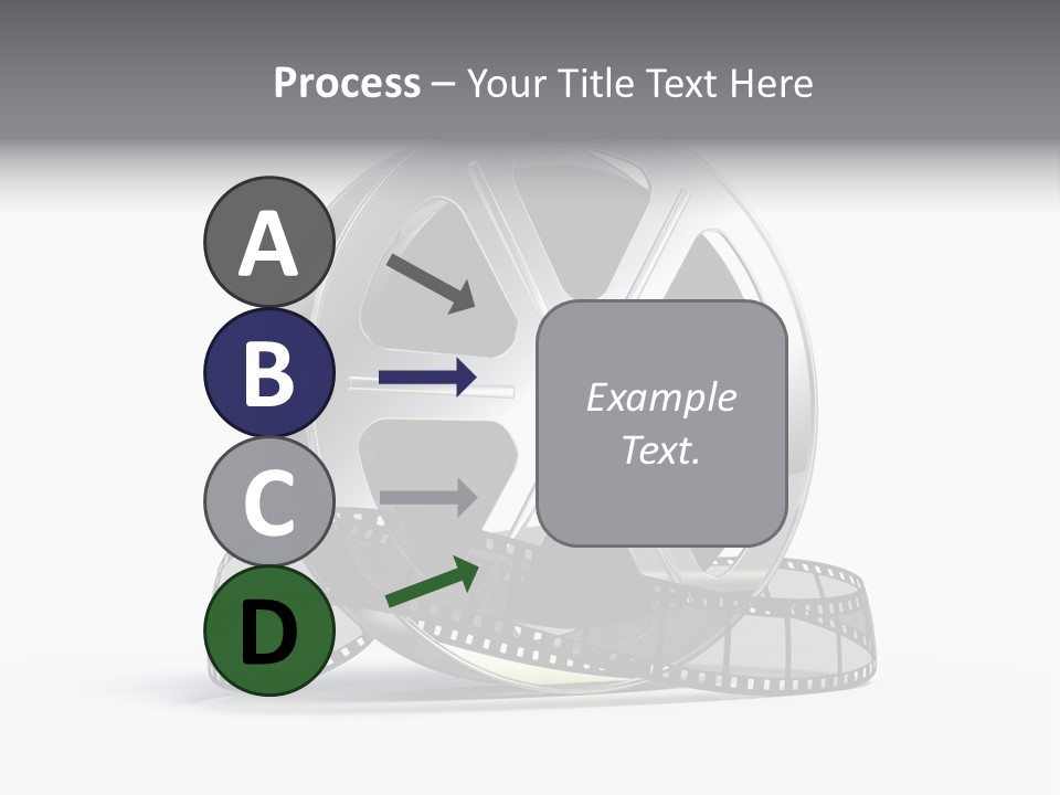 Spool Render Reel PowerPoint Template