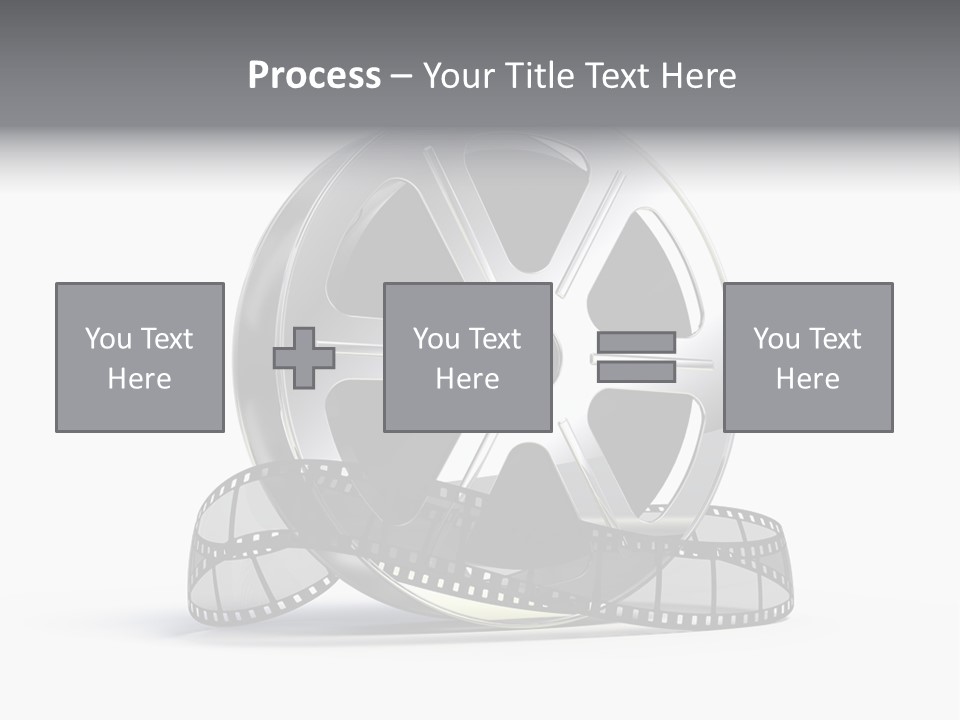 Spool Render Reel PowerPoint Template