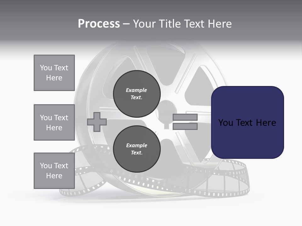 Spool Render Reel PowerPoint Template