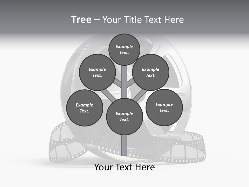 Spool Render Reel PowerPoint Template