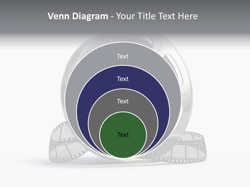 Spool Render Reel PowerPoint Template