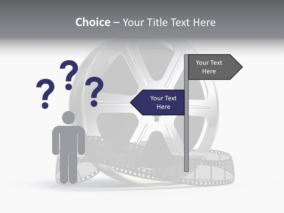 Spool Render Reel PowerPoint Template