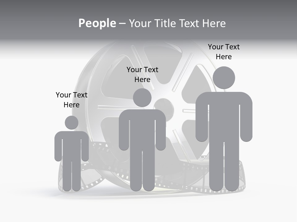 Spool Render Reel PowerPoint Template