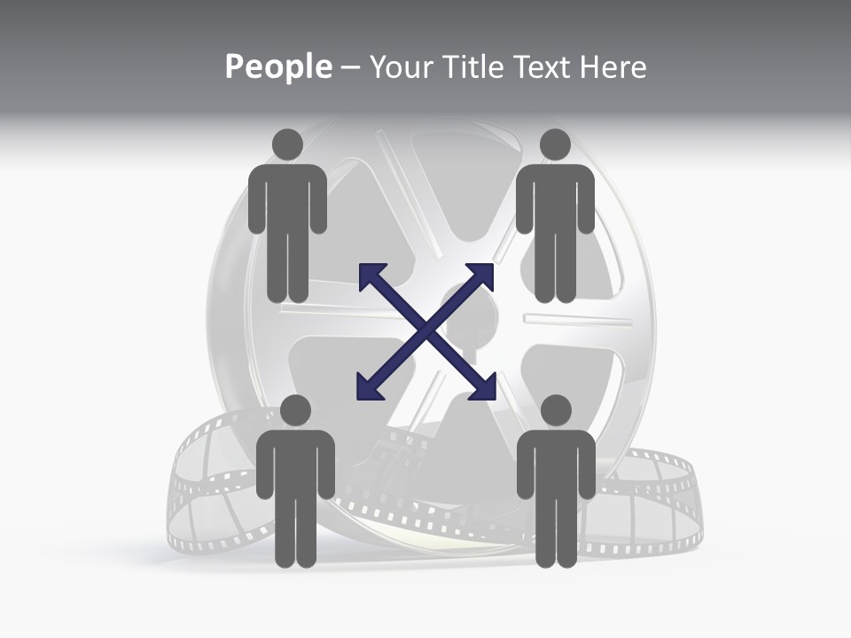 Spool Render Reel PowerPoint Template