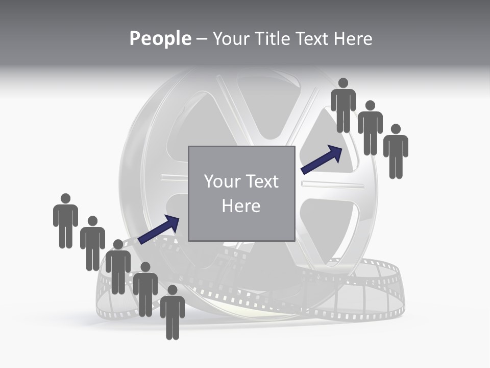 Spool Render Reel PowerPoint Template