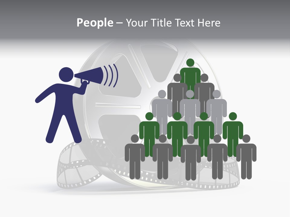 Spool Render Reel PowerPoint Template