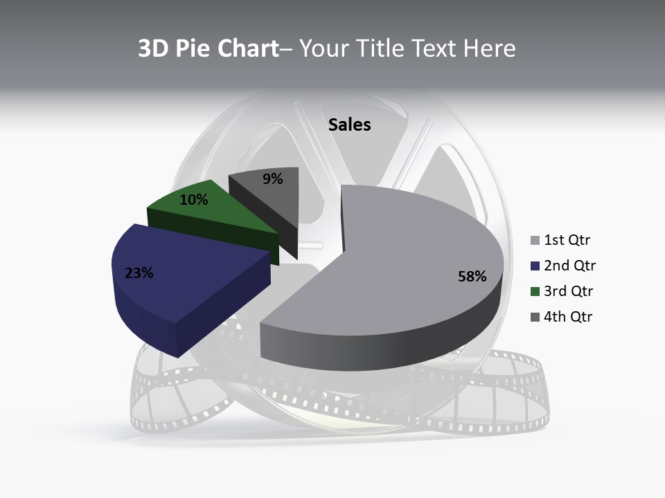 Spool Render Reel PowerPoint Template