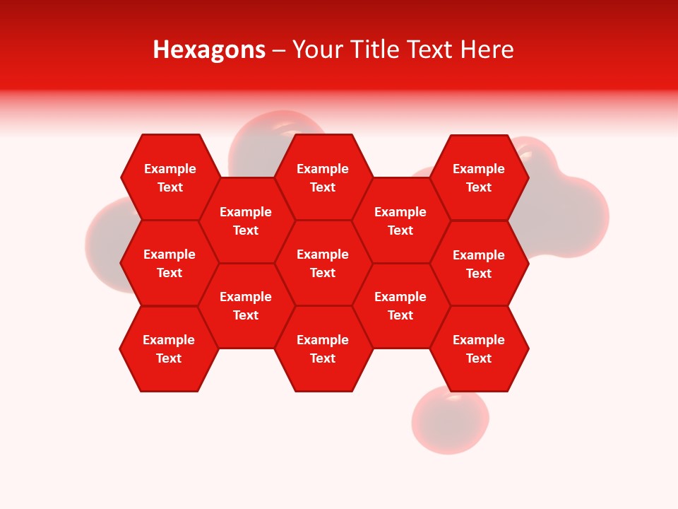 Drop Stained Isolated PowerPoint Template