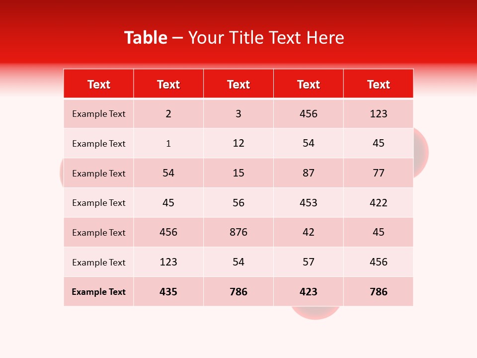 Drop Stained Isolated PowerPoint Template
