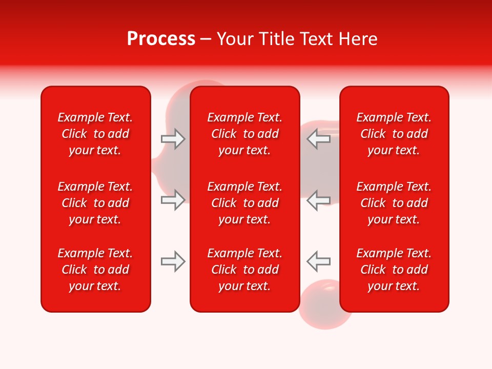 Drop Stained Isolated PowerPoint Template