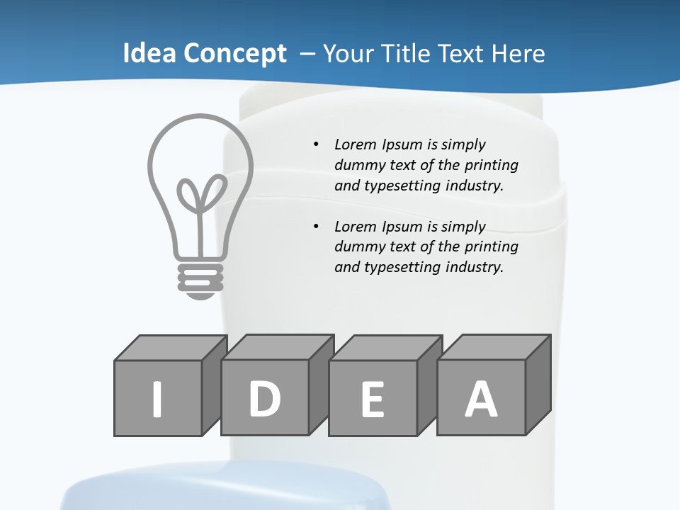 Cosmetics Hygiene Freshen PowerPoint Template