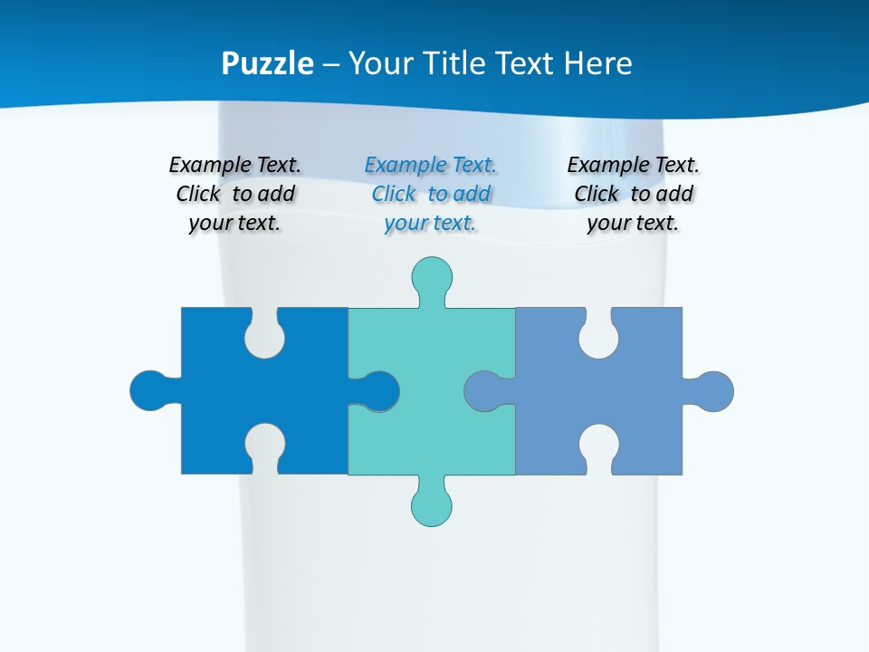 Toiletries Plastic Hygiene PowerPoint Template