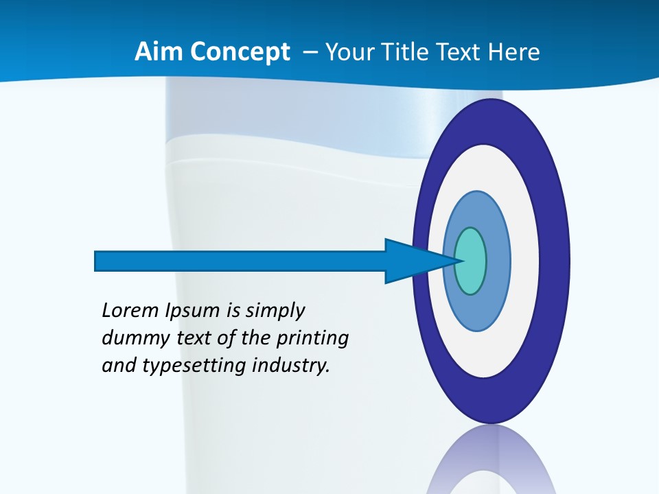 Toiletries Plastic Hygiene PowerPoint Template