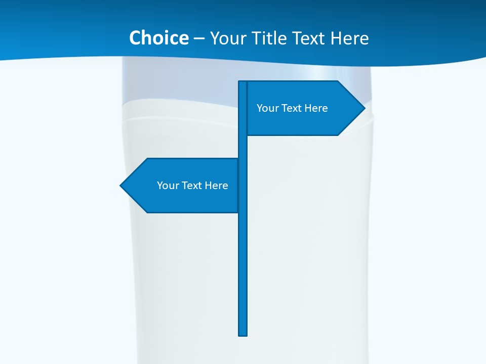 Toiletries Plastic Hygiene PowerPoint Template