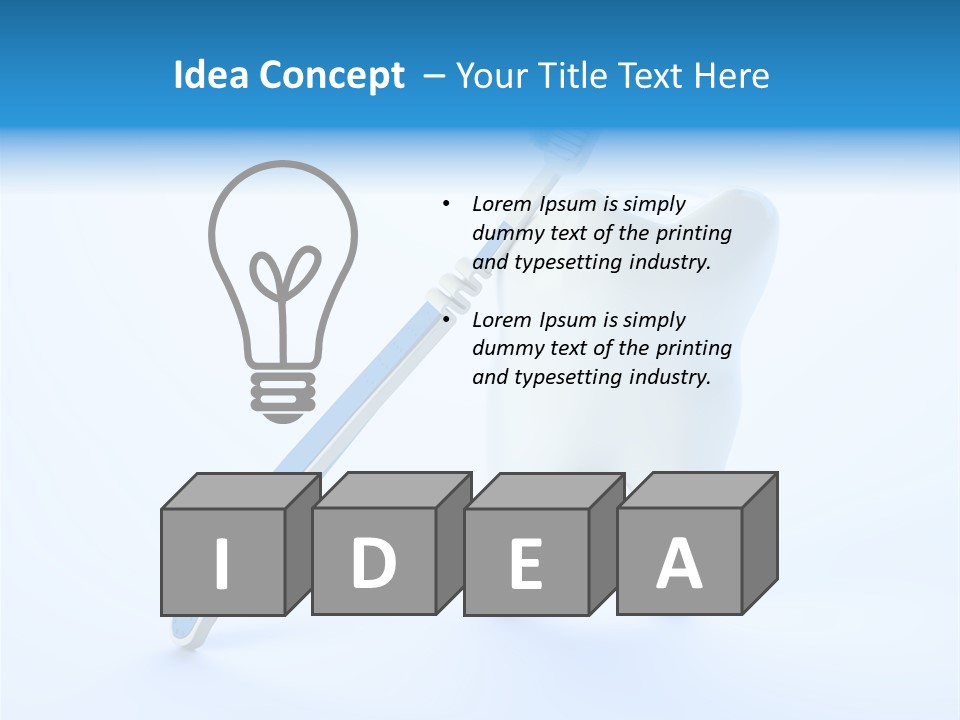 Render Paste Hygiene PowerPoint Template