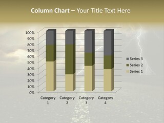 Lane Yellow Dramatic PowerPoint Template