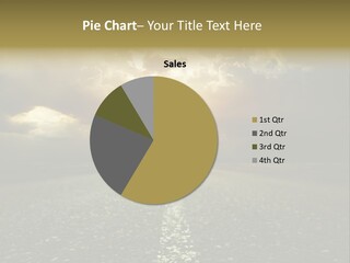 Grass Highway Travel PowerPoint Template