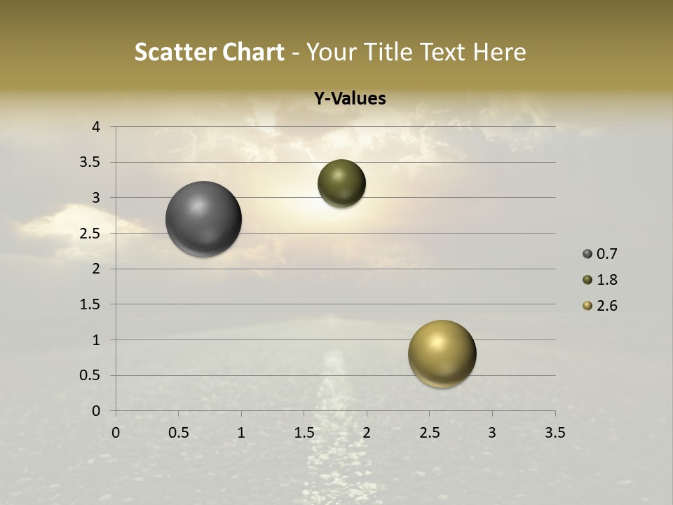 Grass Highway Travel PowerPoint Template