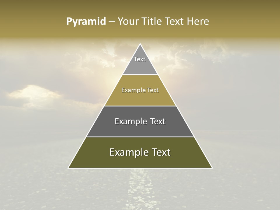 Grass Highway Travel PowerPoint Template