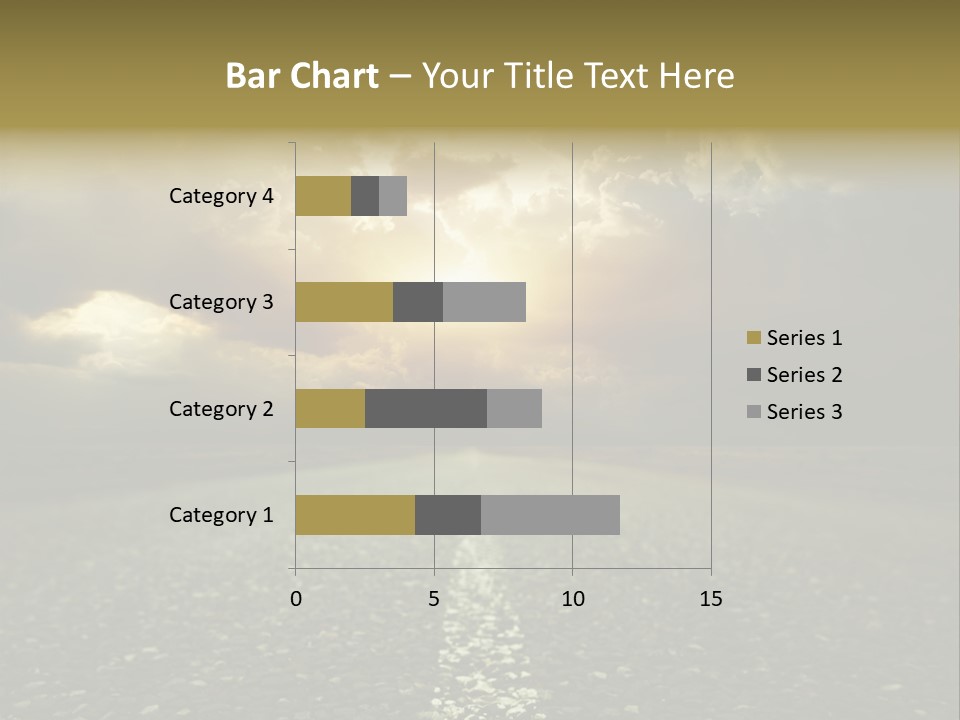 Grass Highway Travel PowerPoint Template