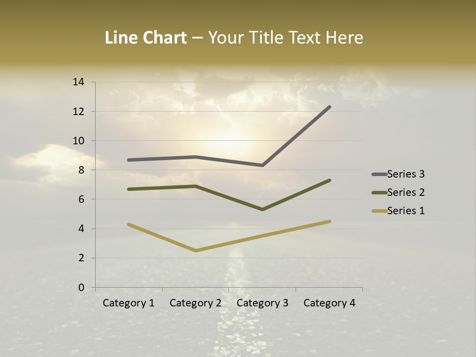 Grass Highway Travel PowerPoint Template