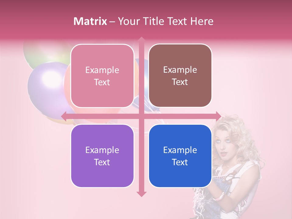 Expression Jeans Pretty PowerPoint Template