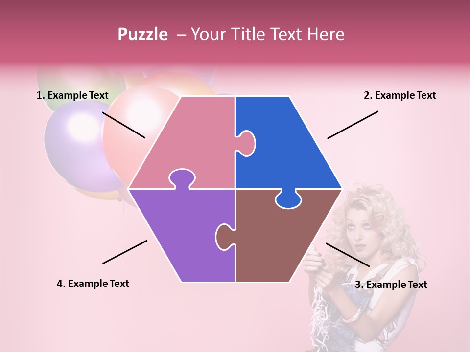 Expression Jeans Pretty PowerPoint Template