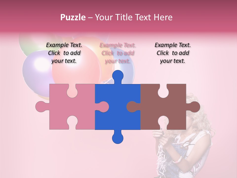 Expression Jeans Pretty PowerPoint Template