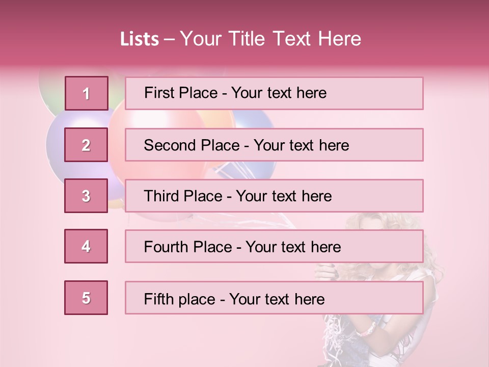 Expression Jeans Pretty PowerPoint Template