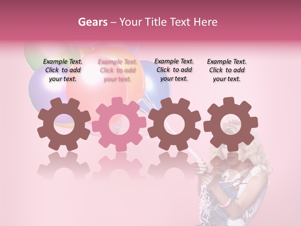 Expression Jeans Pretty PowerPoint Template