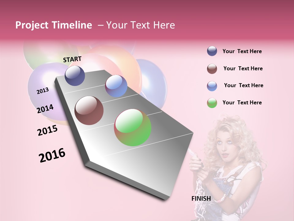 Expression Jeans Pretty PowerPoint Template