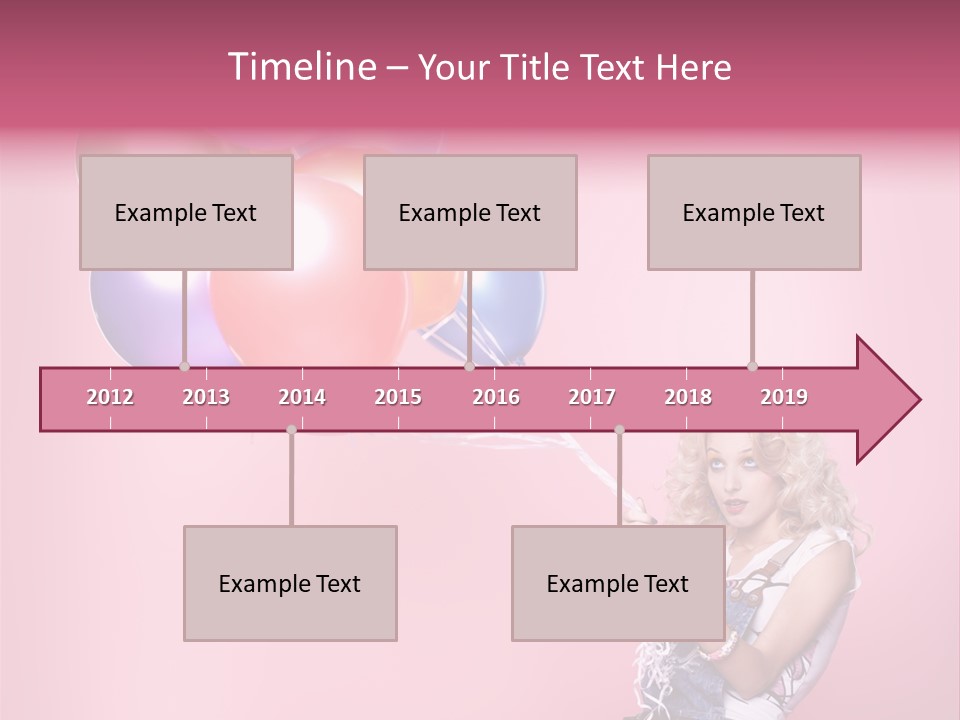 Expression Jeans Pretty PowerPoint Template