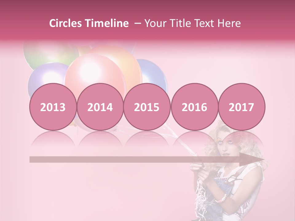 Expression Jeans Pretty PowerPoint Template