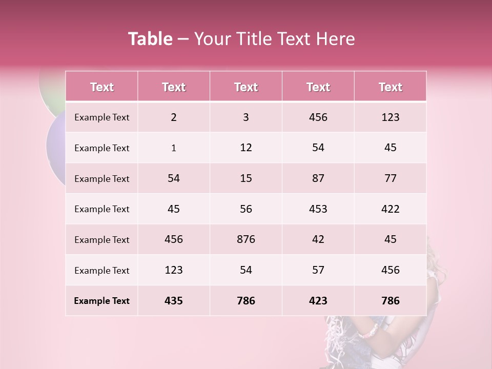 Expression Jeans Pretty PowerPoint Template