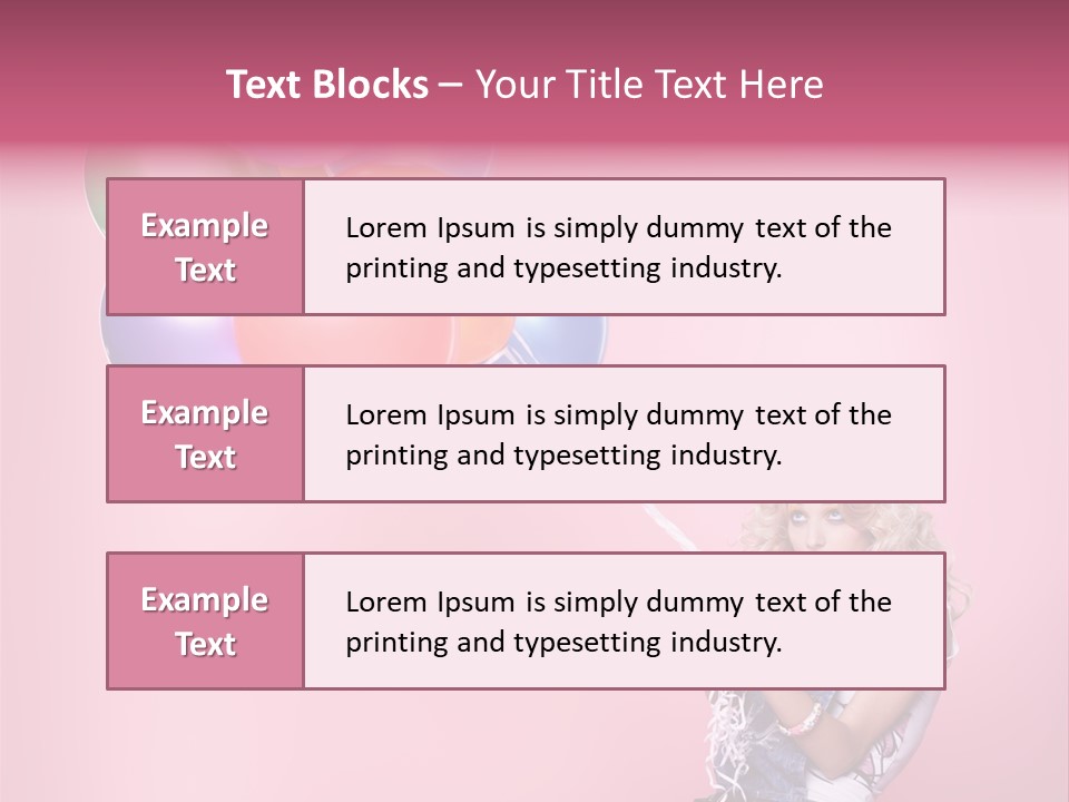 Expression Jeans Pretty PowerPoint Template