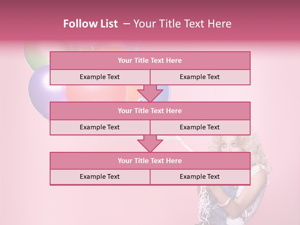 Expression Jeans Pretty PowerPoint Template