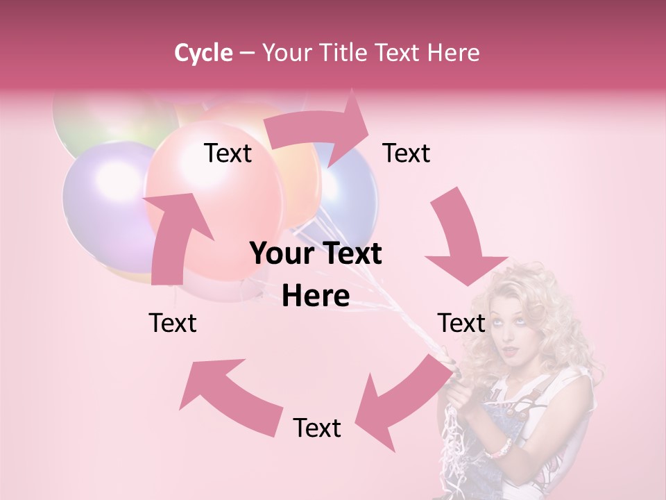 Expression Jeans Pretty PowerPoint Template